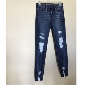 American Eagle super high rise jegging